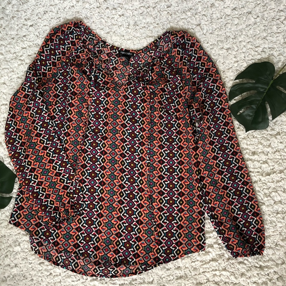 Patterned blouse